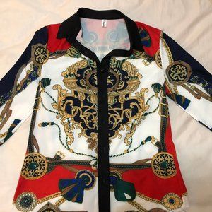 Euro Fashion Luxury Printed Shirt
